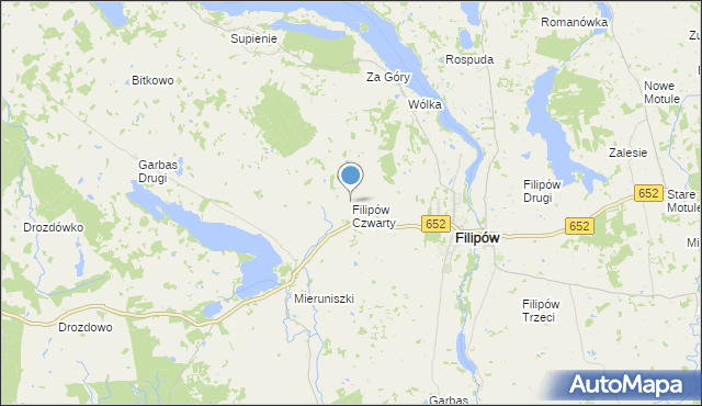 mapa Filipów Czwarty, Filipów Czwarty na mapie Targeo